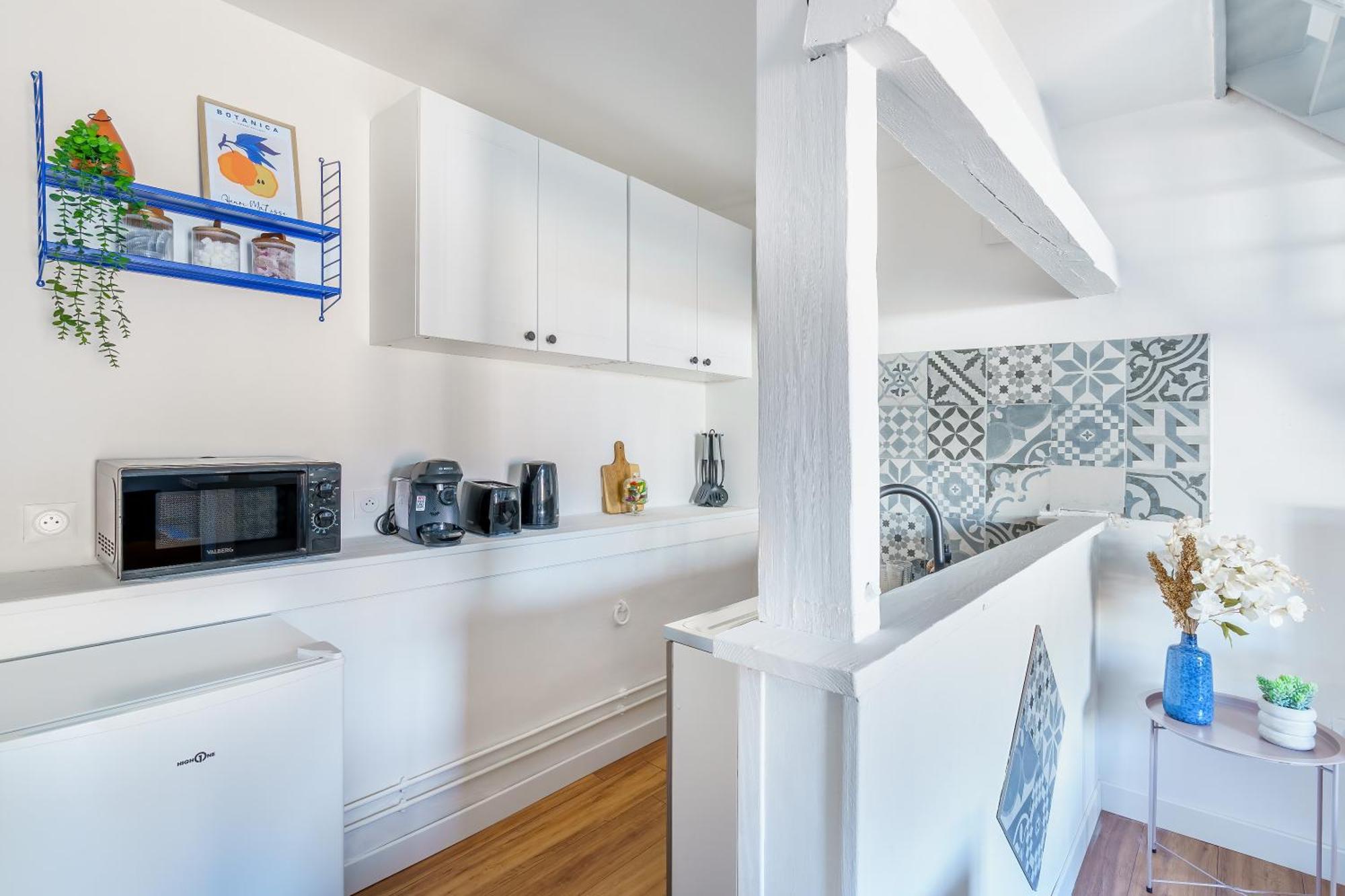 Maisonnette Bleu Horizon Avec Jardin - 2Min Gare - Serenito Homes Saint-Just-en-Chaussee Dış mekan fotoğraf
