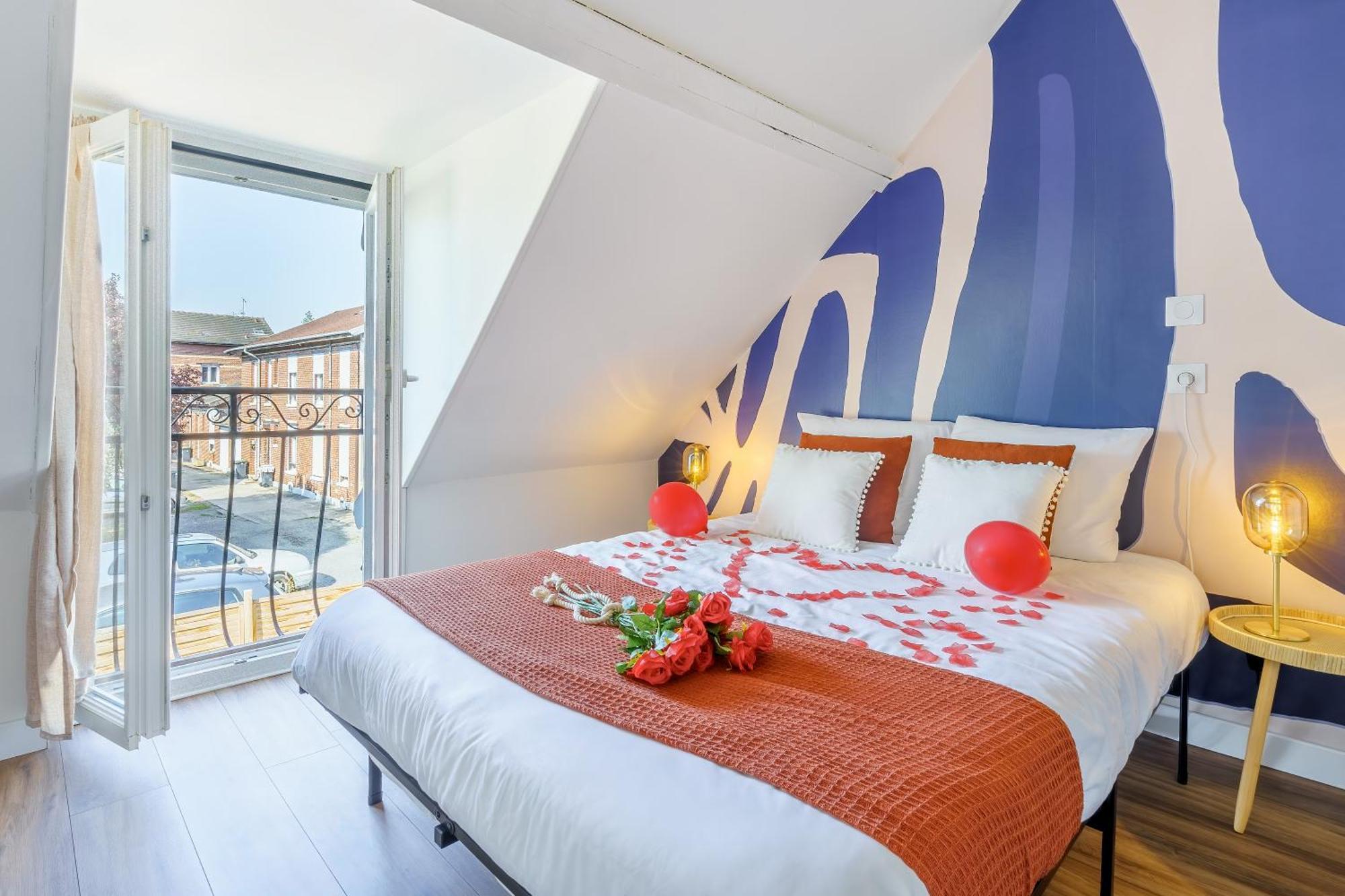 Maisonnette Bleu Horizon Avec Jardin - 2Min Gare - Serenito Homes Saint-Just-en-Chaussee Dış mekan fotoğraf